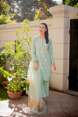 Mannat Clothing Stitched Collection-Dandelion Amina Sultan
