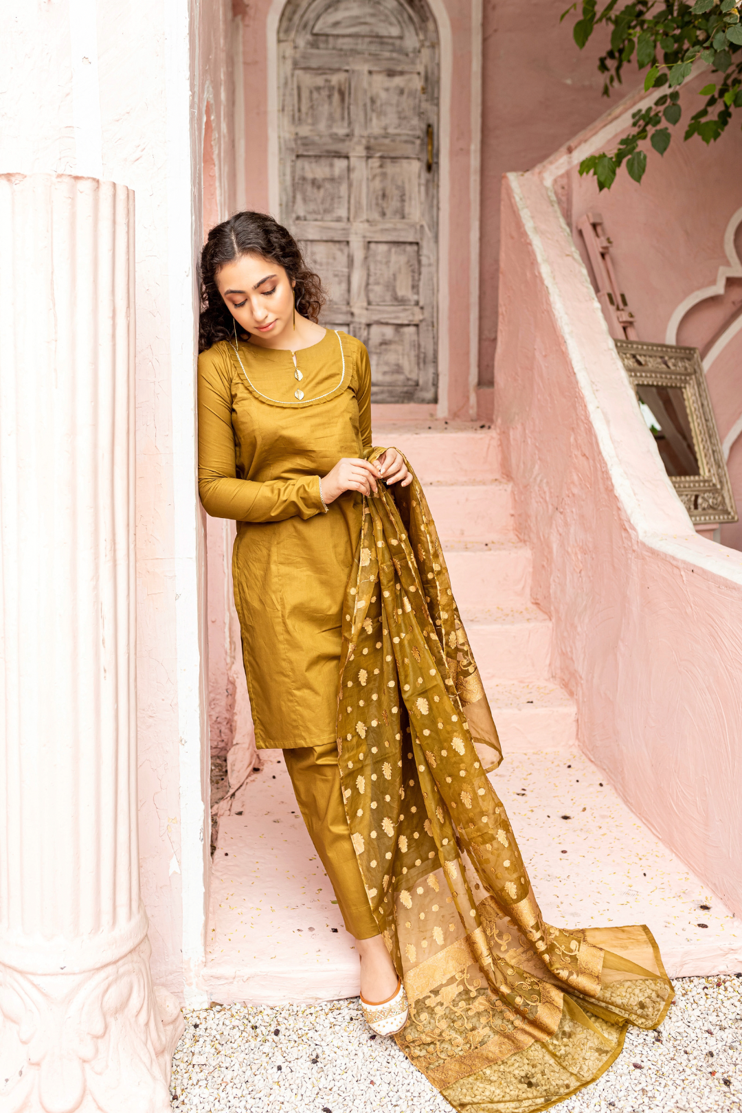 Daily Wear By Mannat Clothing Stitched Collection-Earthy