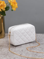 Fineur Urban Chic Crossbody Bag - White
