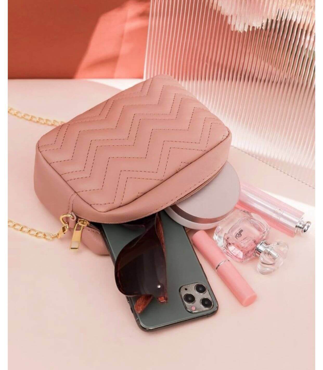 AURA PINK - LEFTOVER - Bag X