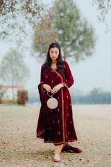 Velvet By Mannat Clothing Stitched Collection-Angrakha-Amina Sultan