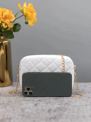 Fineur Urban Chic Crossbody Bag - White