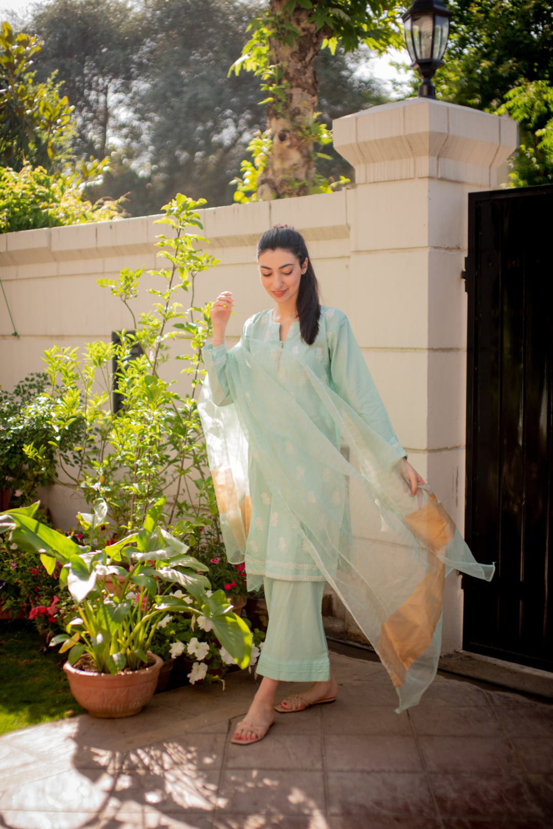 Mannat Clothing Stitched Collection-Dandelion Amina Sultan