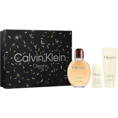 Calvin Klein Obsession Men 3S Set (Edt 125Ml+ A/S 100Ml+ Stick 75G) Gift Set
