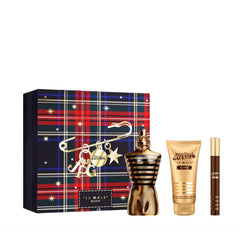 Jean Paul-Le Male Elixir Men 3S Set (Parfum 125Ml+ Parfum 10Ml+ S/G 75Ml) Gift Set