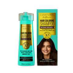 Conatural-Hair Coloring Shampoo Intense Brown