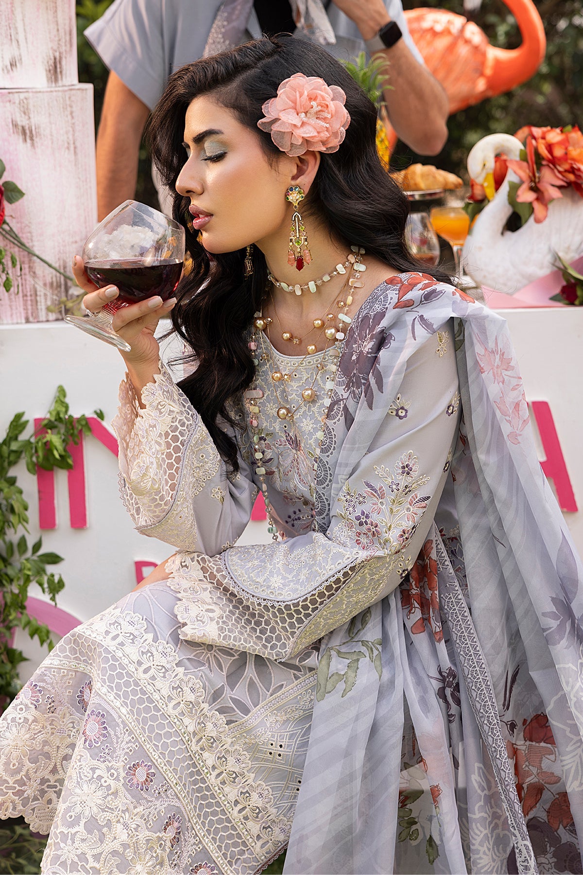 Rang E Bahar By Imrozia Serene Stitched 3 Piece Summer Collection'2025-IP-133 EAHAAL