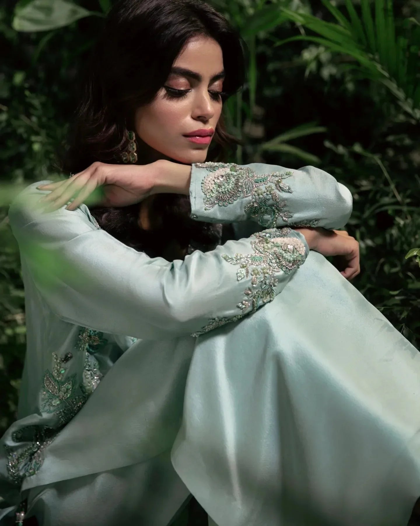 Luna By Mariam Malik Stitched 2 Piece Luxe Silk Pret Collection'2025-LUNA- Luxury Pret'24  - 3