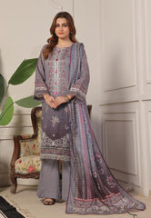 Dressline Launching New Unstitched  3 Pcs Premium Chikankari Emb Digital Printed Bana Dora Lawn Collection