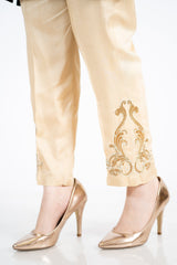 kross kulture  Trousers sale KROSS KULTURE-BOTTOMS-VISCOSE TROUSER- KTR-21869 B