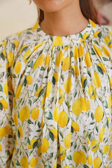 Gulbahar By Arha Eman Stitched Summer Collection'2025-Lemon – Yellow