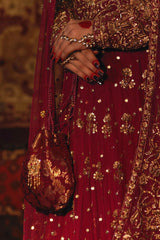 Bridal Pouch By Zaaviay Unstitched Mahenoor Pouch