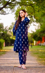 Zaib E Hoor Saleha 2Pcs Stitched Suit