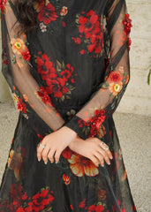 Stitch Vibes Dahlia Noir Pishwas