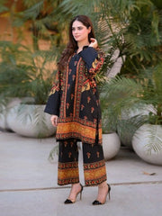 Aadaab Boutique Batool Cord Set | 2-Piece Printed Outfit