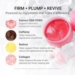 Medicube PDRN Pink Caffeine Collagen Eye Patch 85g 60pcs