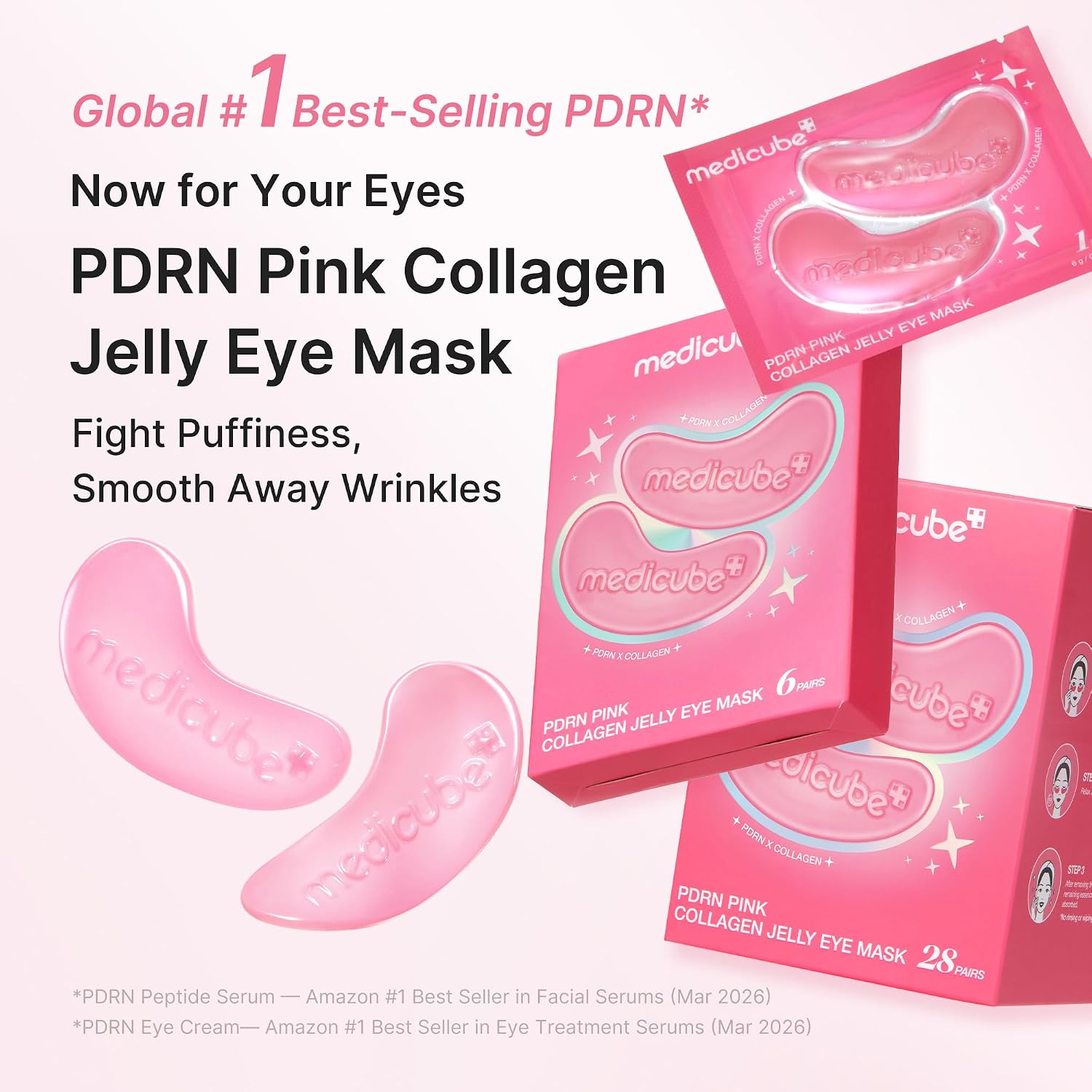 Medicube PDRN Pink Collagen Jelly Eye Mask 6g