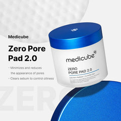 Medicube Zero Pore Pad 2.0 - Exfoliating Face Pads
- 70pcs/ 155g /5.56 oz 100ml