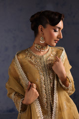 Amoris By Imran Ramzan Unstitched 3 Piece Luxury Formals Suit-Miel Doré