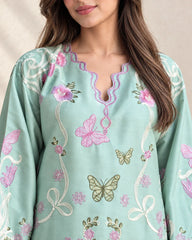 Dhaga Stitched 1 Piece Kaftan Suit-Utopia