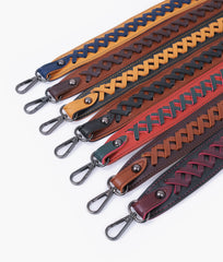 RTW Creation - Brown and black zig-zag weave strap add-on