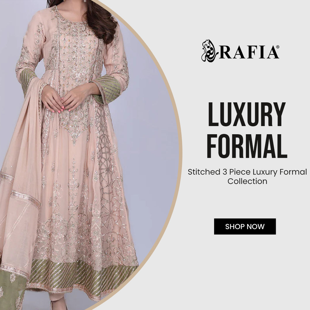 Rafia exclusive formal and party wear best sale