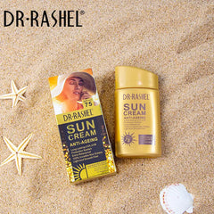 Dr Rashel-gold collagen sun cream SPF75-DRL-1310