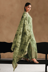 Naqsh By Ramsha Unstitched 3 Piece Emb Rawsilk Vol-02 Suit-RS-201