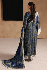 Naqsh By Ramsha Unstitched 3 Piece Emb Rawsilk Vol-02 Suit-RS-204