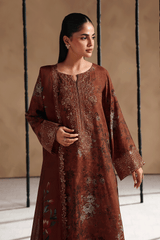 Naqsh By Ramsha Unstitched 3 Piece Emb Rawsilk Vol-02 Suit-RS-206