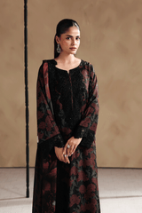 Naqsh By Ramsha Unstitched 3 Piece Emb Rawsilk Vol-02 Suit-RS-208