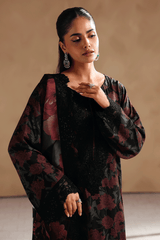 Naqsh By Ramsha Unstitched 3 Piece Emb Rawsilk Vol-02 Suit-RS-208