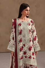 Naqsh By Ramsha Unstitched 3 Piece Emb Rawsilk Vol-02 Suit-RS-203