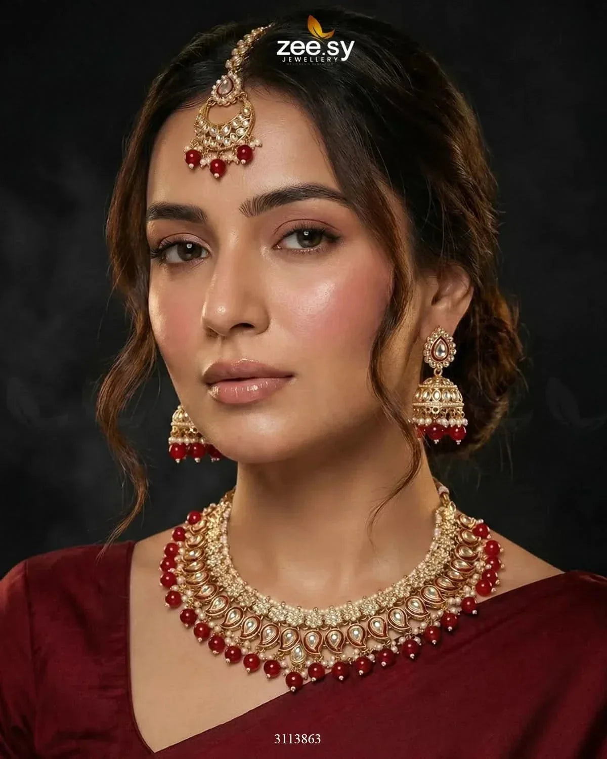 Mariya Necklace Set - Zeesy.pk