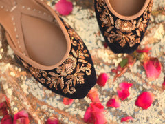 TJK Designs Khussa Collection'2025-Neela Amber