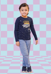 Jersey Printed T-Shirt - Wear Ochre