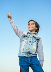 Boys Denim Jacket - Wear Ochre