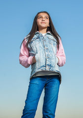 Girls Denim Jacket - Wear Ochre