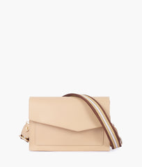 RTW Creation - Off-white half flap cross-body bag