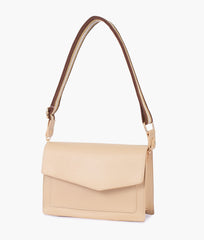 RTW Creation - Off-white half flap cross-body bag
