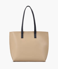 RTW Creation - Off-white long handle tote bag
