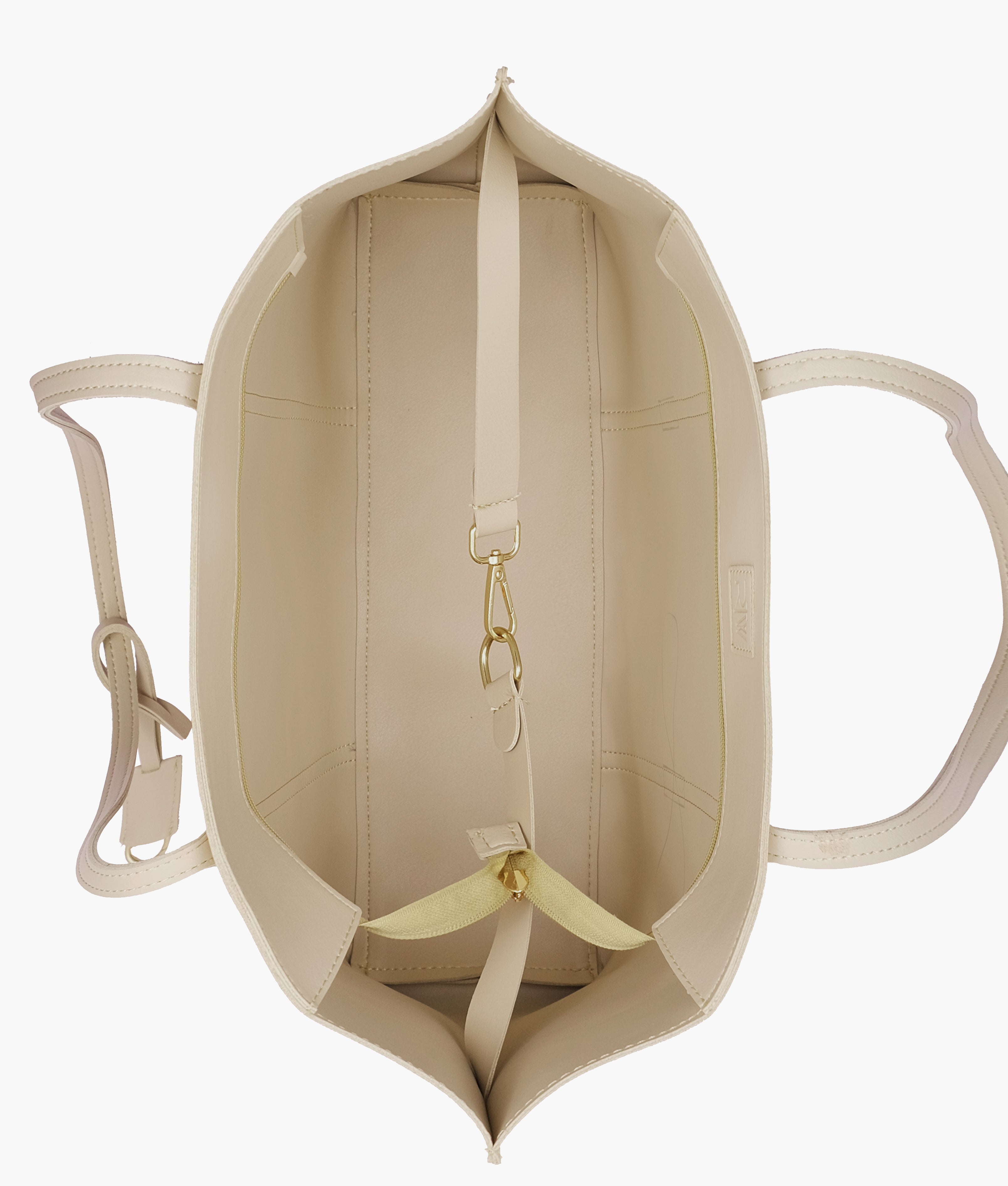 RTW Creation - Off-white luxe everyday tote