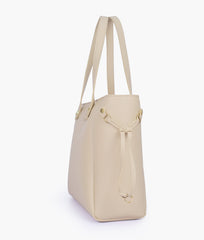 RTW Creation - Off-white minimalist tote