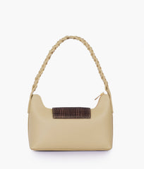 RTW Creation - Off-white purse with braided strap