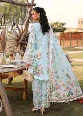 Sardinia Unstitched 3 Piece Festive Lawn Suit-Wild Bloom