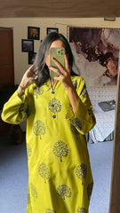 Floral TREE Print 2pc Stitched - zaibehoor