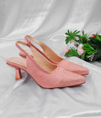 RTW Creation - Party nude pink slingback