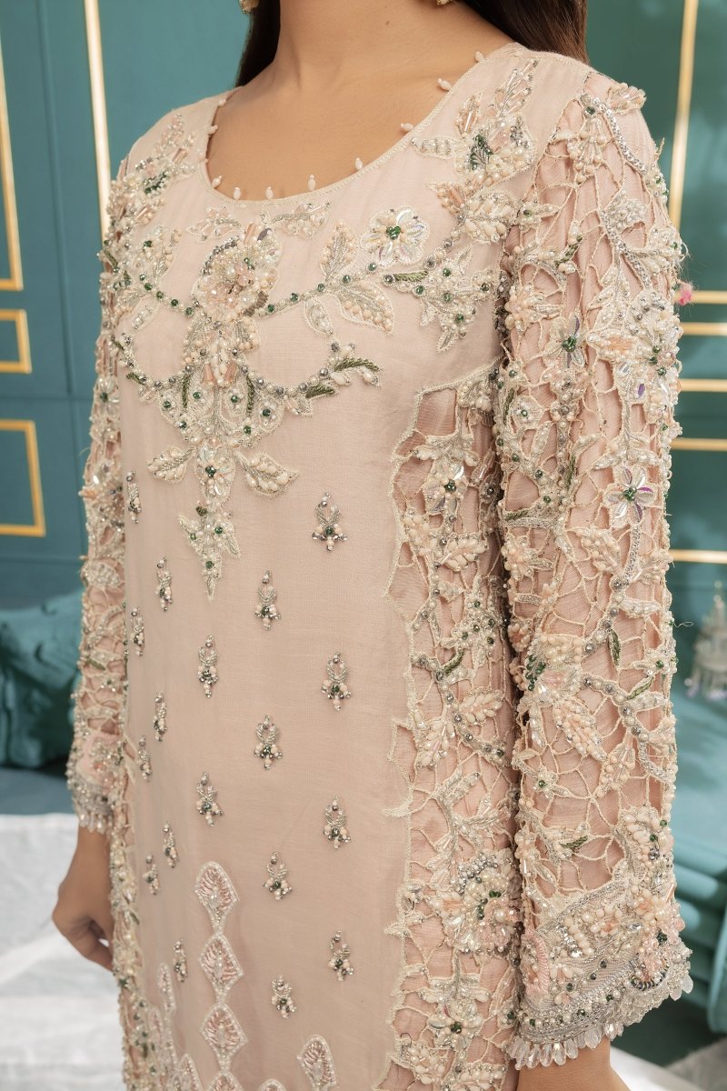 Manahils Stitched Formals K-198-Pastel Glam