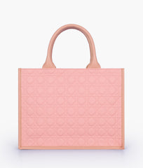 RTW Creation - Peach box tote bag