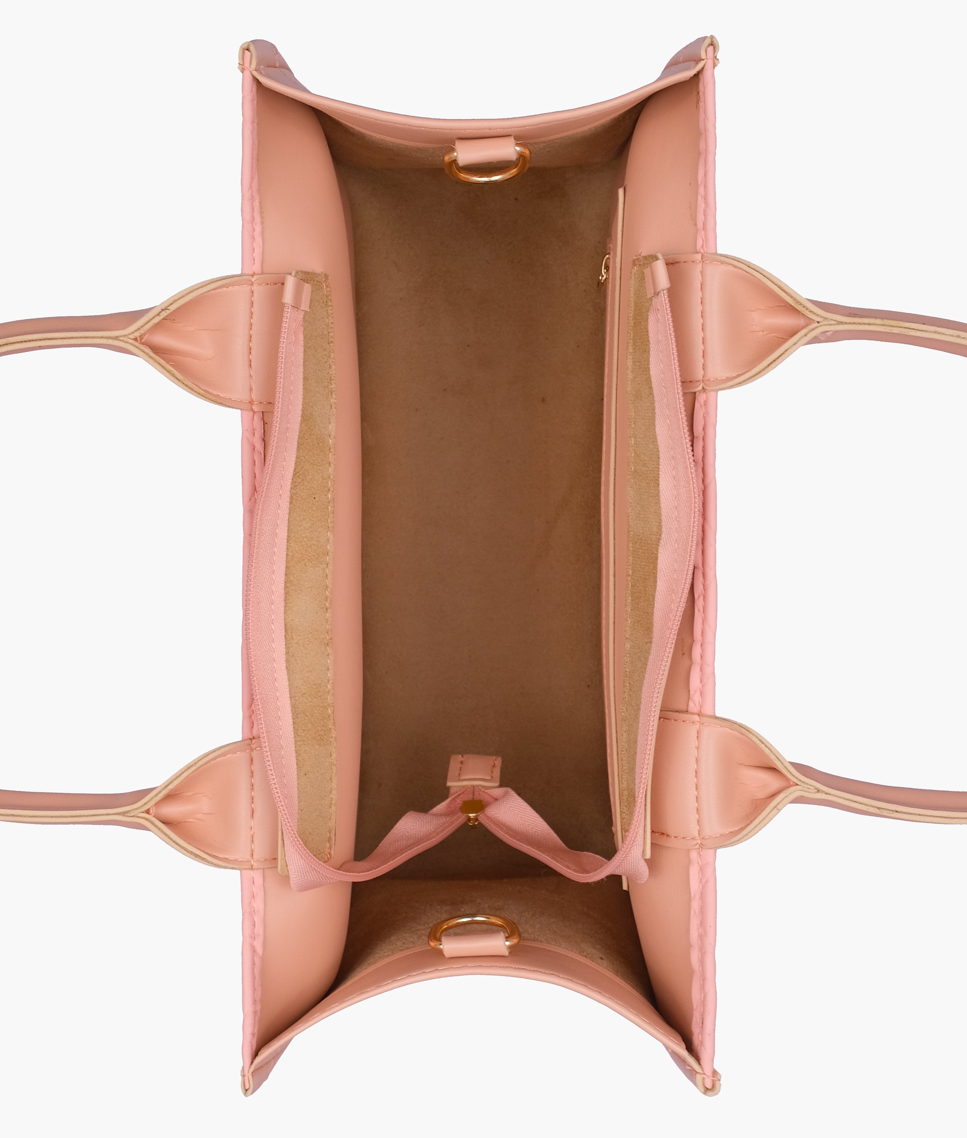 RTW Creation - Peach box tote bag
